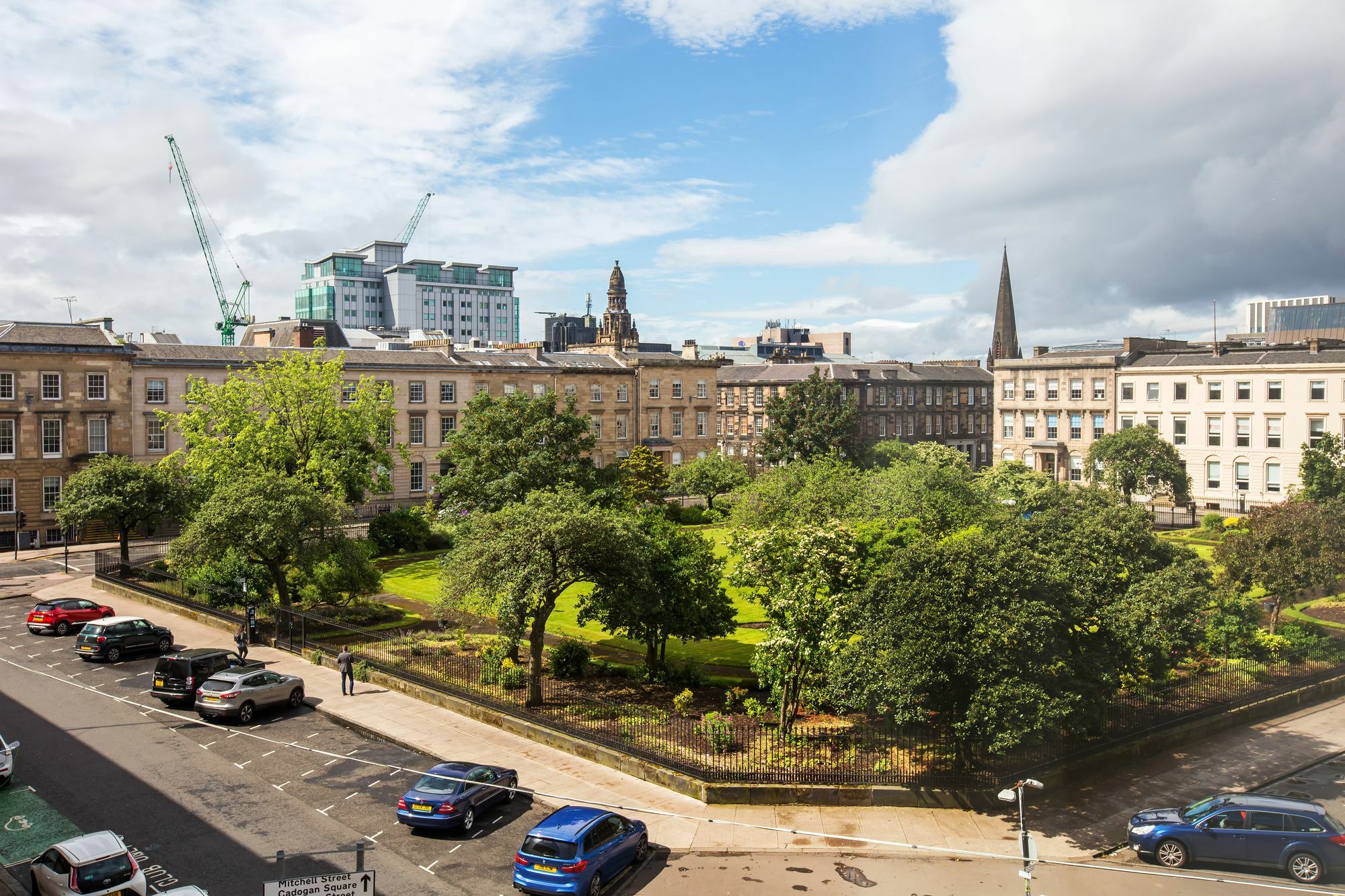 Blythswood Square Apartments Glasgow Eksteriør billede